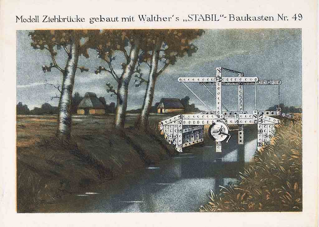 ohne Titel (Metallbaukasten-Brücke)